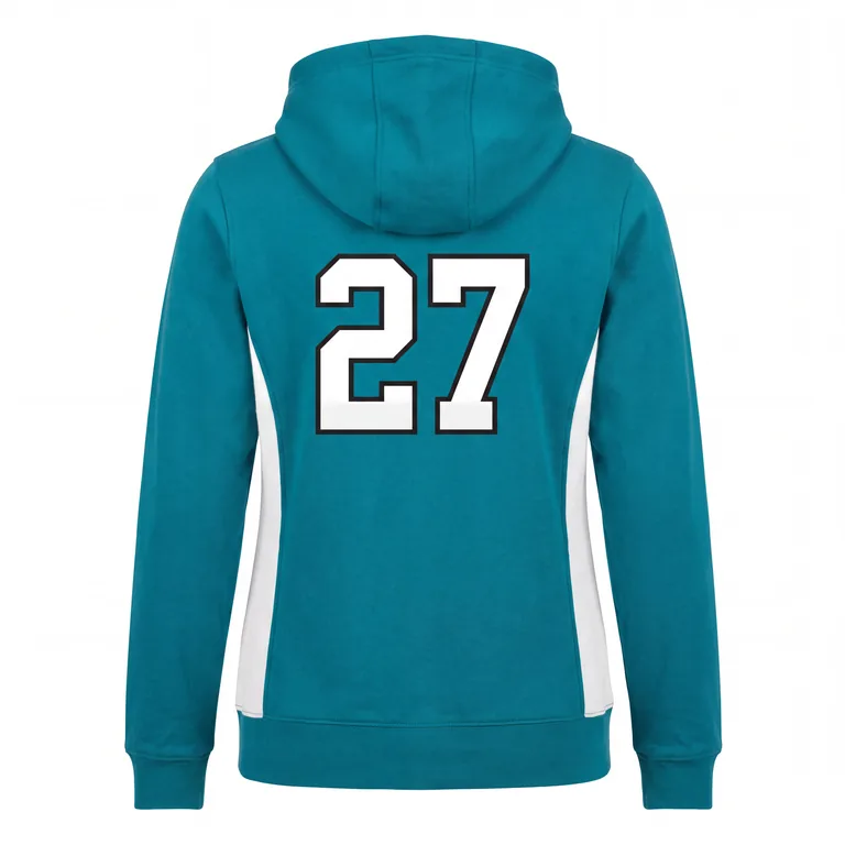 Softball Full-Zip Hoodies SB-016, back view