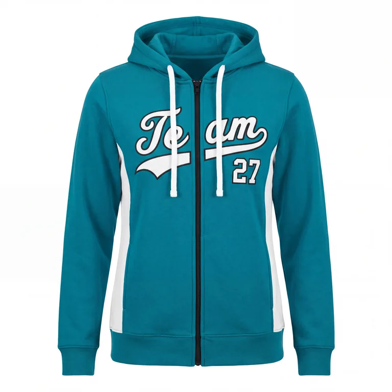 Softball Full-Zip Hoodies SB-016, front view