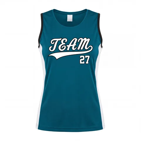 Softball Tank Tops SB-012, front view