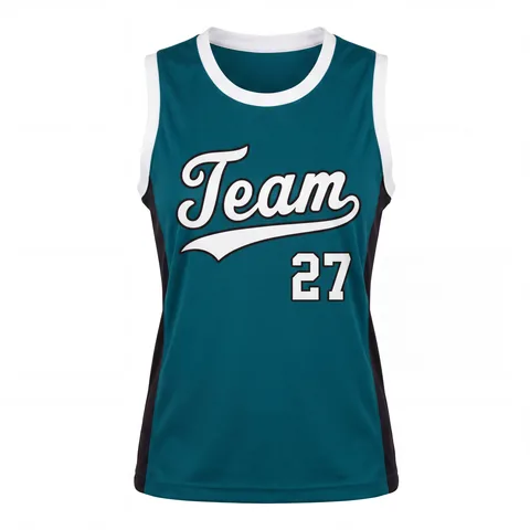 Sleeveless Softball Jerseys SB-010, front view