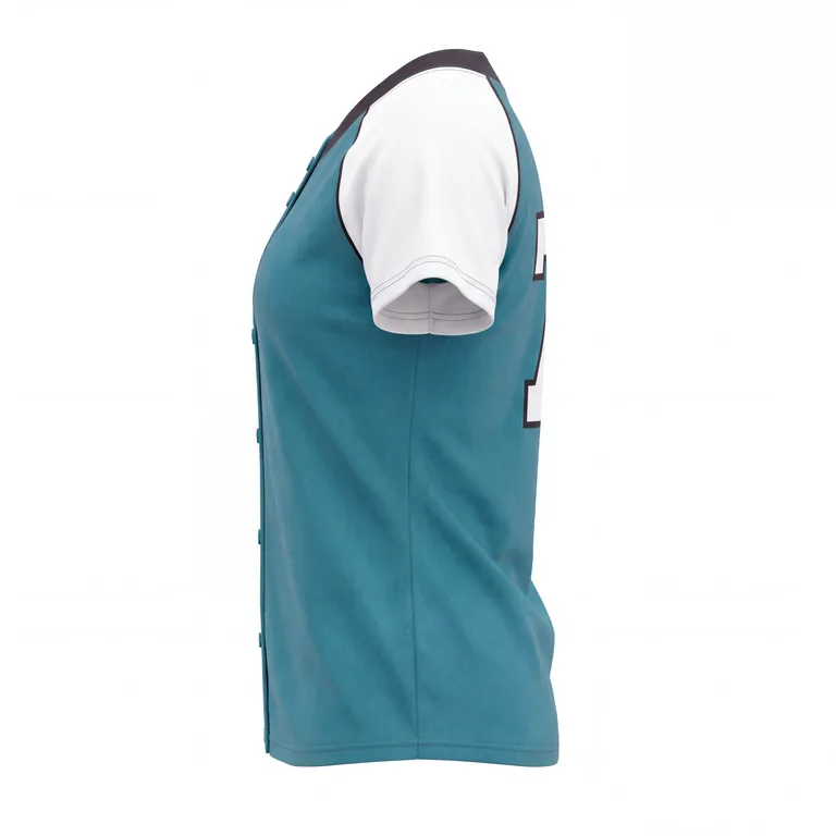 Two-Button Softball Jerseys SB-002, right view