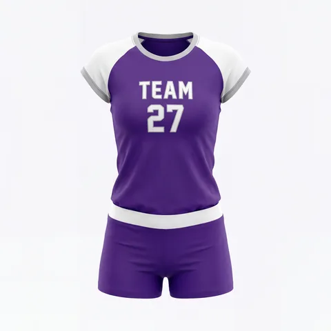 Women's Volleyball Uniforms VB-002, front view