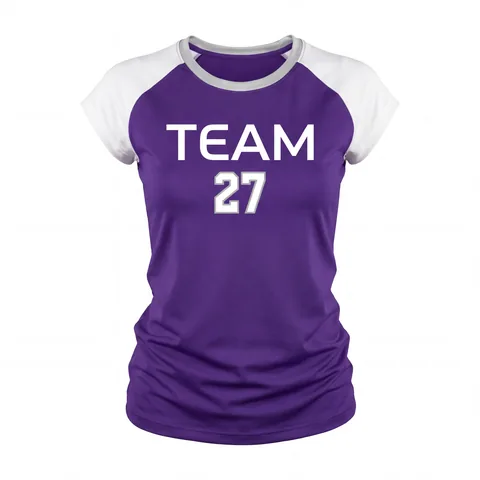 Cap Sleeve Volleyball Jersey VB-006, front view