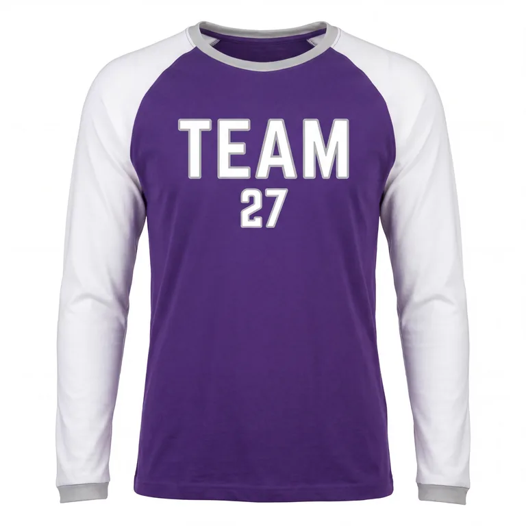 Volleyball Long-Sleeve Shirts VB-019, front view