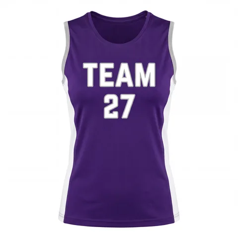 Sleeveless Volleyball Jersey VB-005, front view