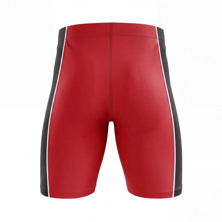Wrestling Compression Shorts WR-008, back view