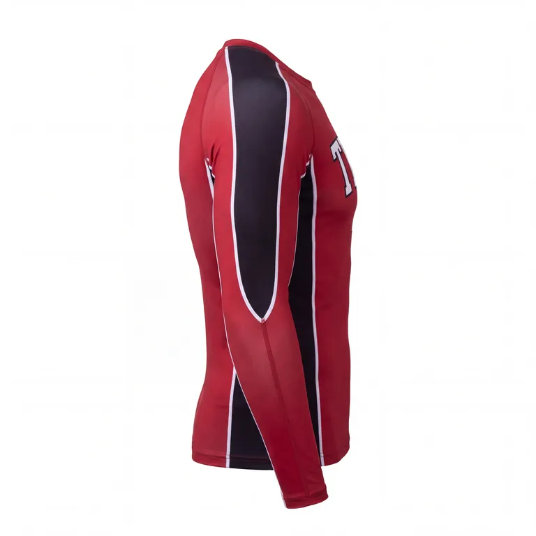 Long-Sleeve Wrestling Compression Shirts WR-006, right view