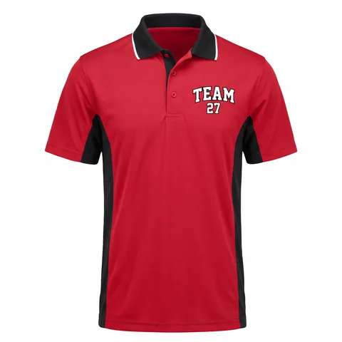 Wrestling Coach Polos WR-024, front view