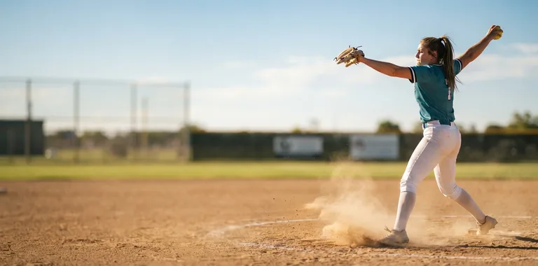 Softball uniforms and jerseys